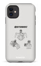 iPhone 11 Tough Matte Rotobec Gris -