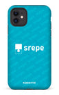 iPhone 11 Tough Matte SREPE Pattern Turquoise -
