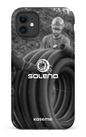 iPhone 11 Tough Matte Soleno tuyau N&B -