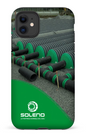 iPhone 11 Tough Matte Soleno tuyaux vert x vague -