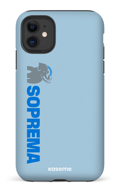 iPhone 11 Tough Matte Soprema Bleu -