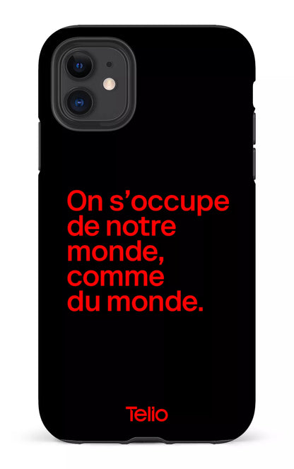 iPhone 11 Tough Matte Telio Noir -