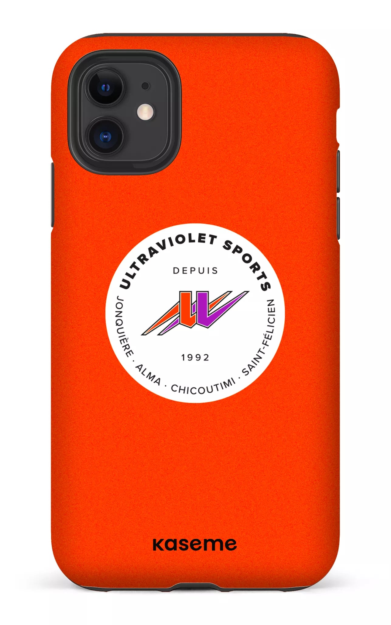 iPhone 11 Tough Matte UltraViolet - Orange -
