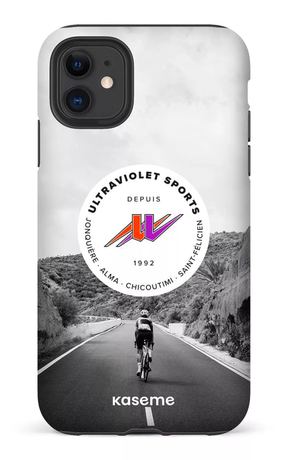 iPhone 11 Tough Matte UltraViolet Vélo -