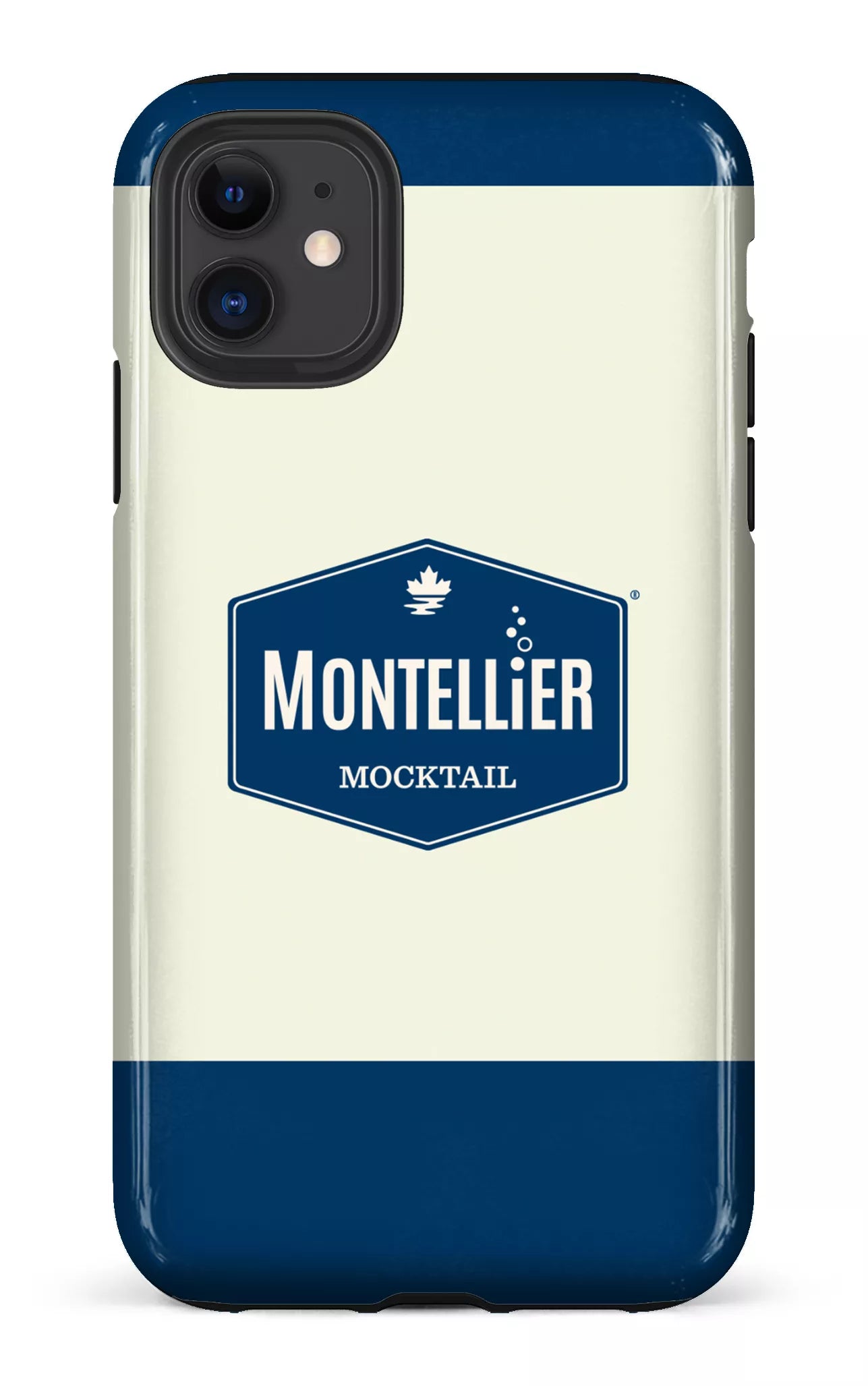 iPhone 11 Tough Montellier Mocktail Bleu -