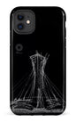 iPhone 11 Tough Parc Olympique - Croquis Noir -