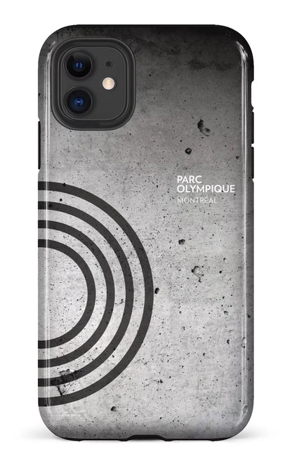 iPhone 11 Tough Parc Olympique - Texture Béton -