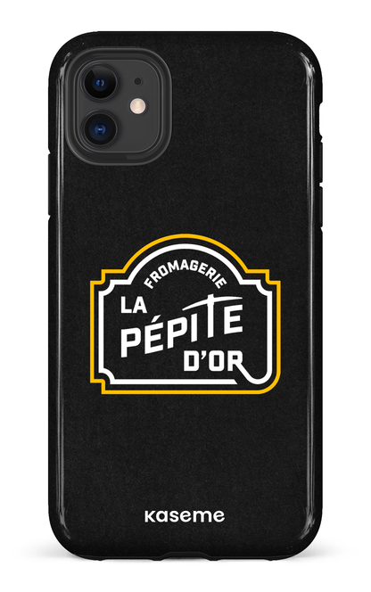 iPhone 11 Tough Pépite Noir -