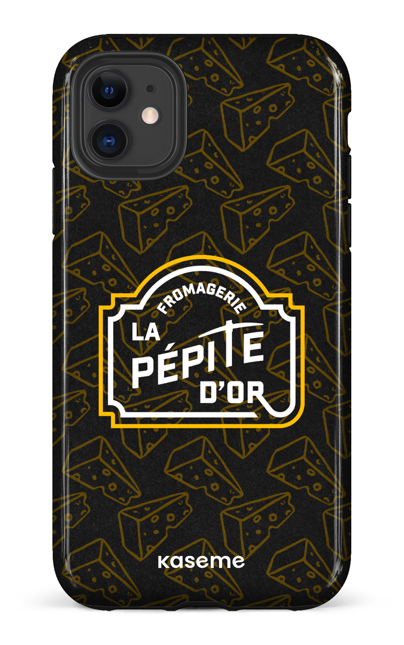 iPhone 11 Tough Pépite x Fromages Noir -