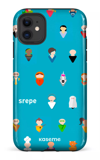 iPhone 11 Tough Personnages Turquoise -