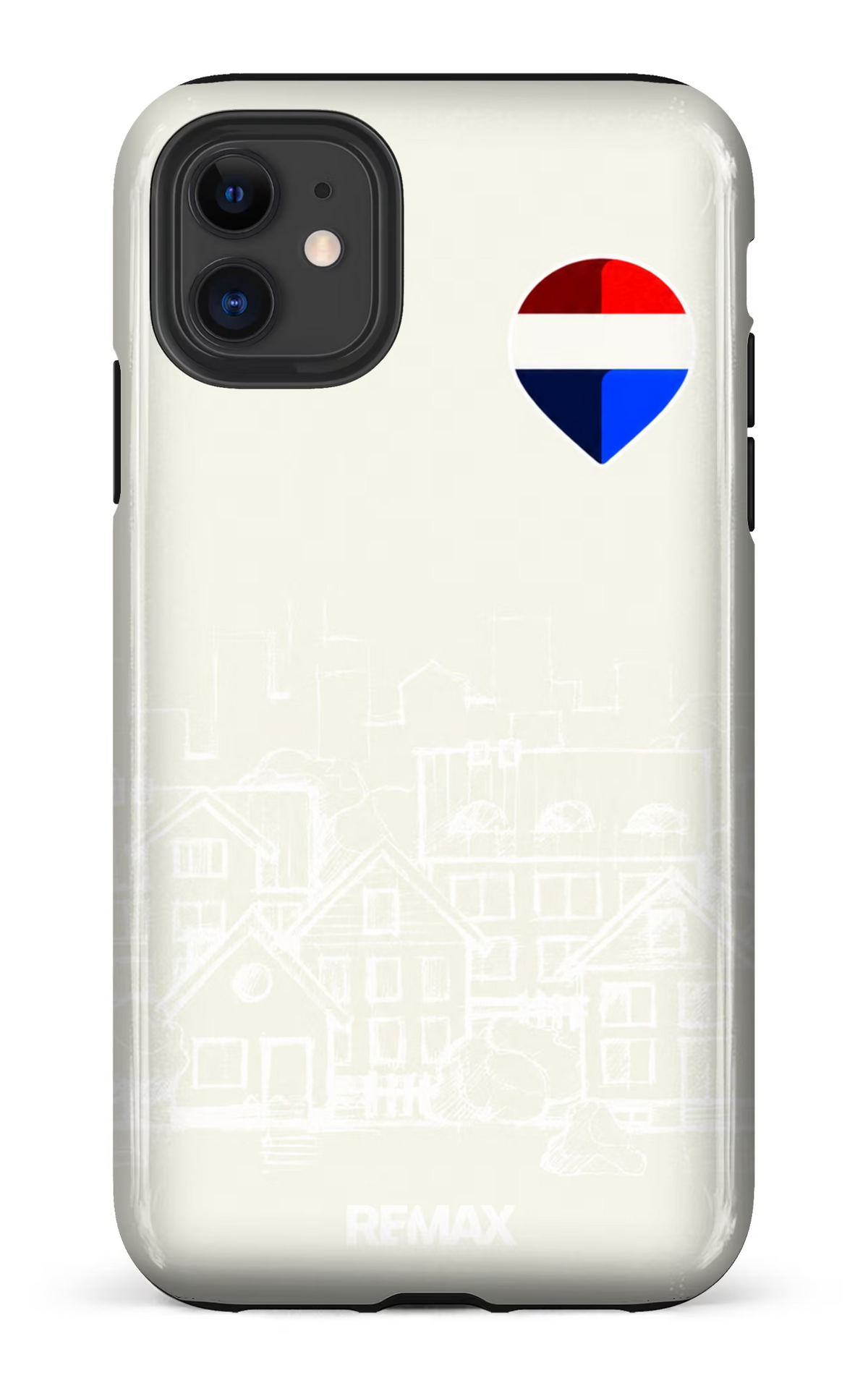 iPhone 11 Tough Remax Sketch Beige -