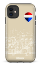 iPhone 11 Tough Remax Sketch Crème -