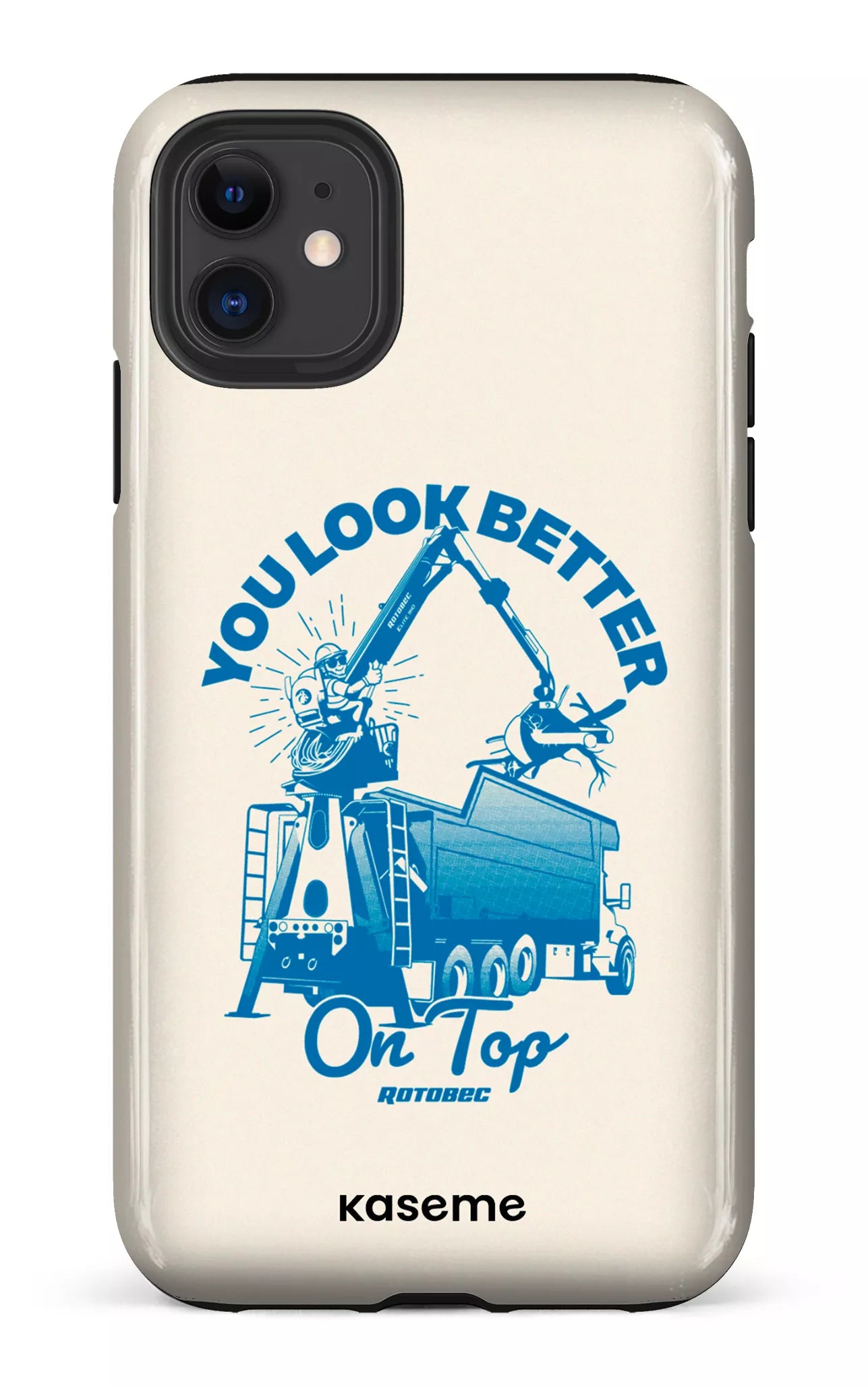 iPhone 11 Tough Rotobec Beige -