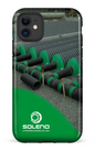 iPhone 11 Tough Soleno tuyaux vert x vague -