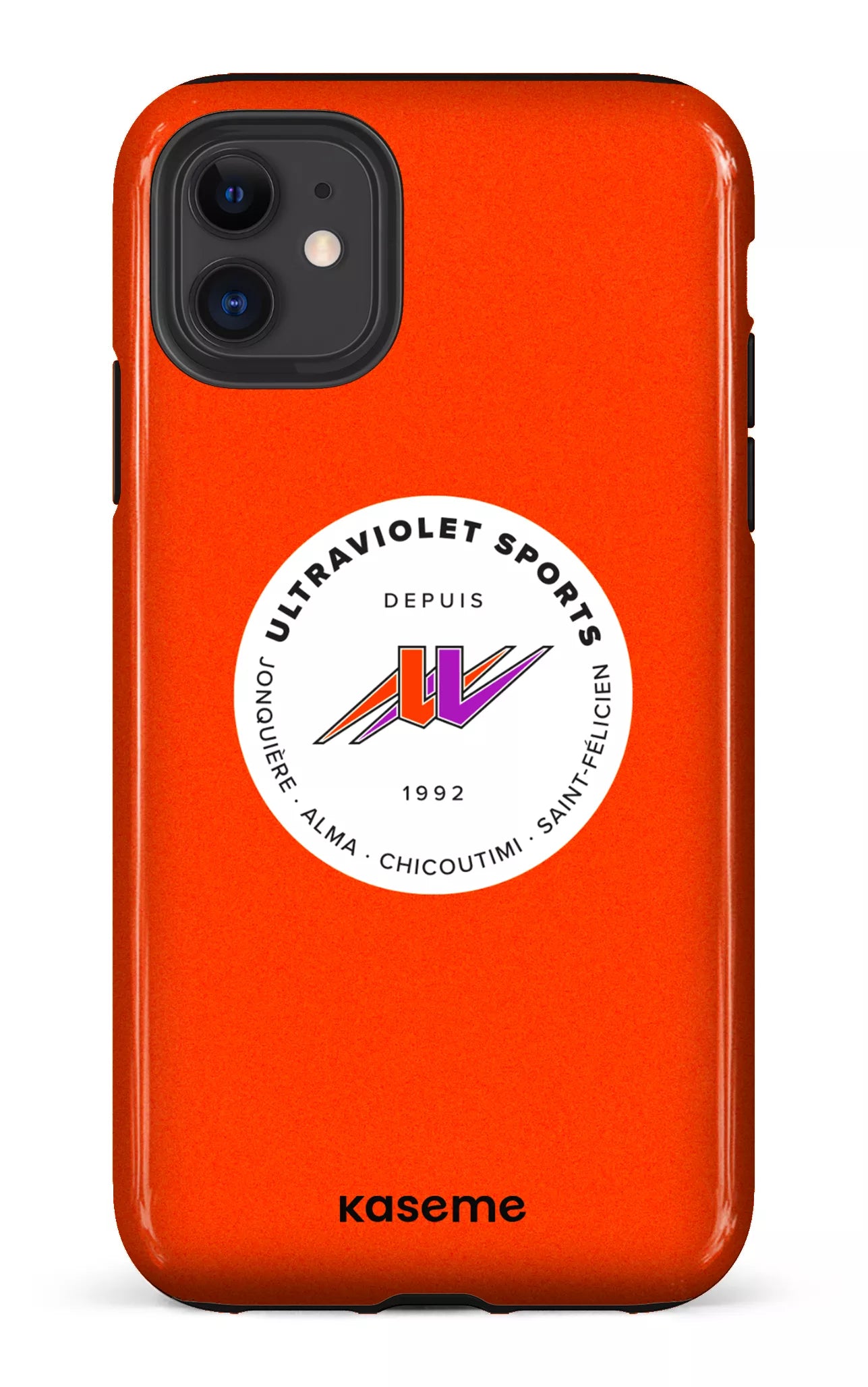 iPhone 11 Tough UltraViolet - Orange -