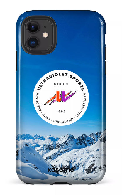 iPhone 11 Tough UltraViolet Montagnes -