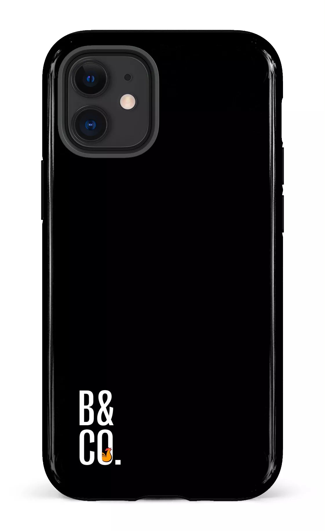 iPhone 12 Mini Tough B&Co Noir -