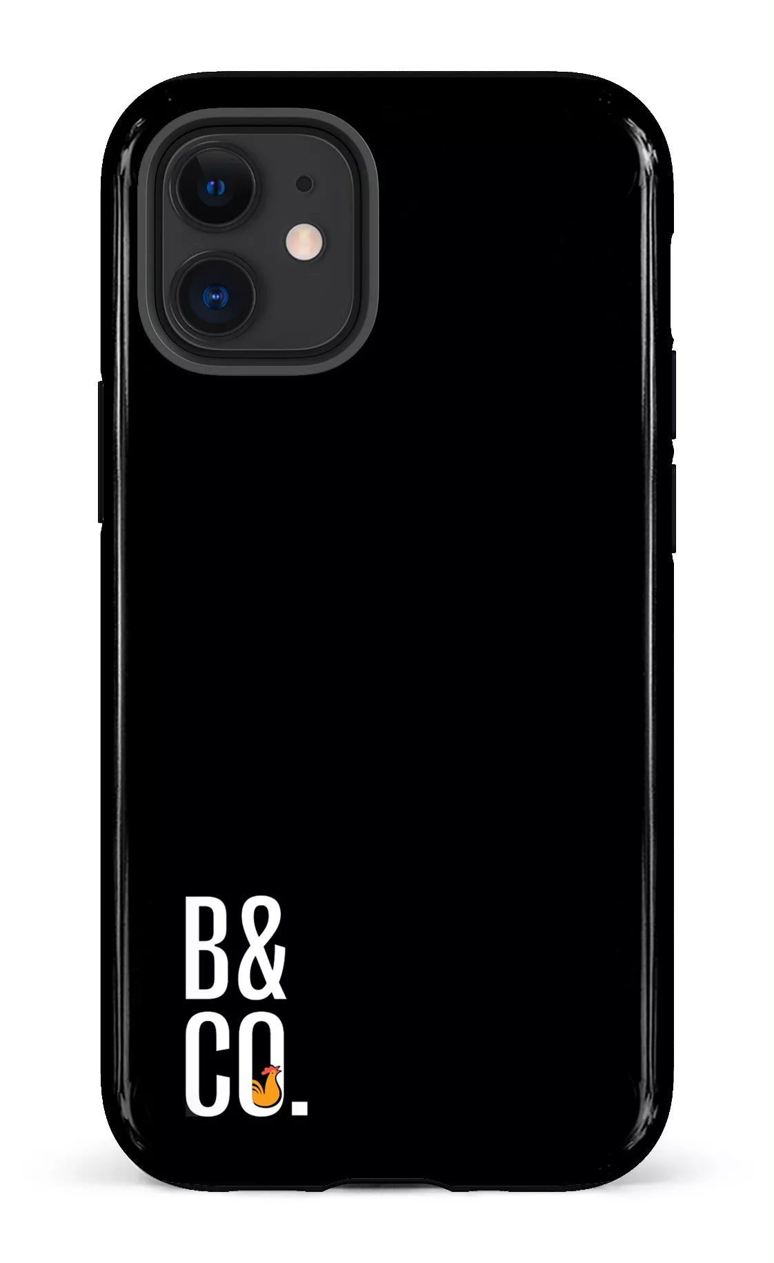 iPhone 12 Mini Tough B&Co Noir -