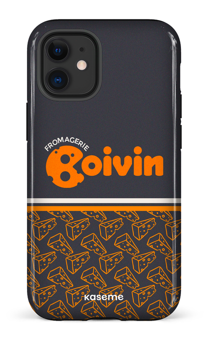 iPhone 12 Mini Tough Boivin Gris x Fromages -