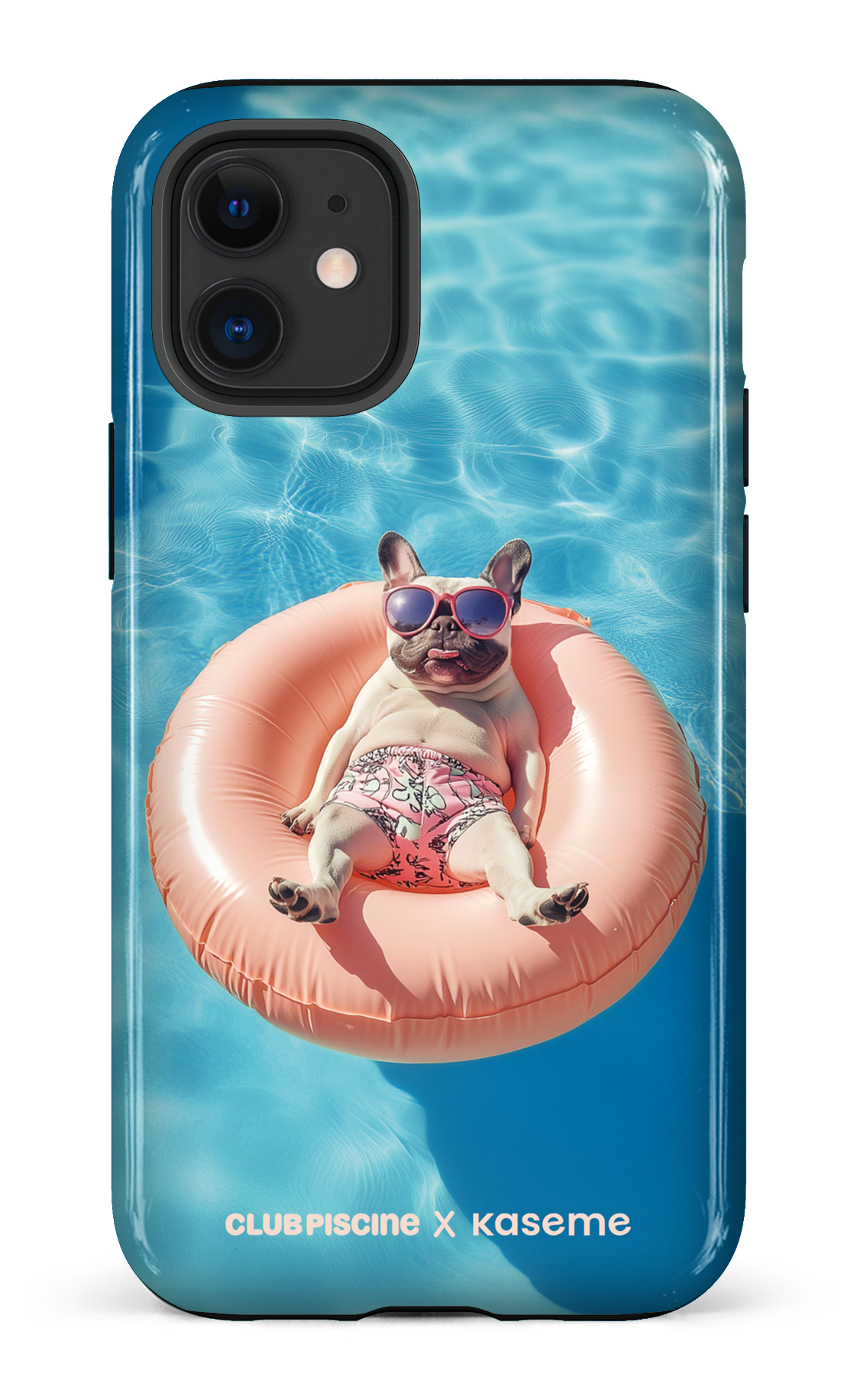 iPhone 12 Mini Tough Chien Chaud par Club Piscine -
