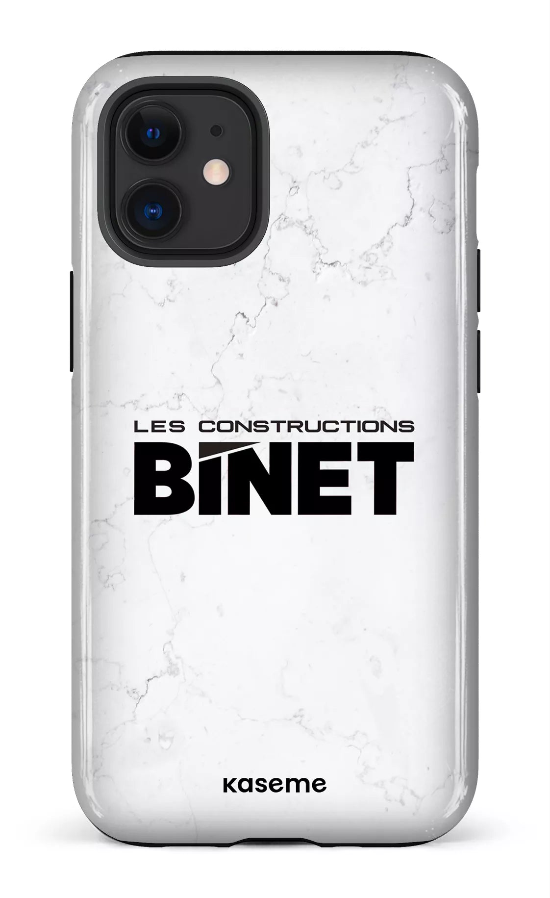 iPhone 12 Mini Tough Constructions Binet Marbre -