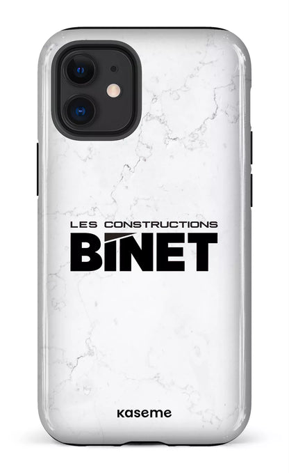 iPhone 12 Mini Tough Constructions Binet Marbre -