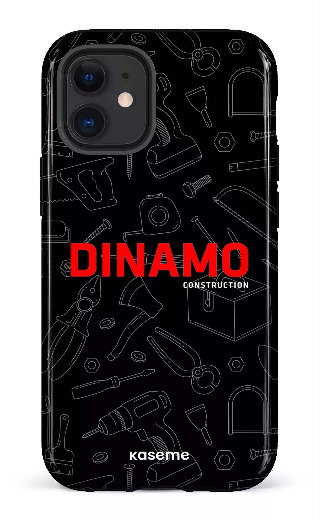 iPhone 12 Mini Tough Dinamo Noir -