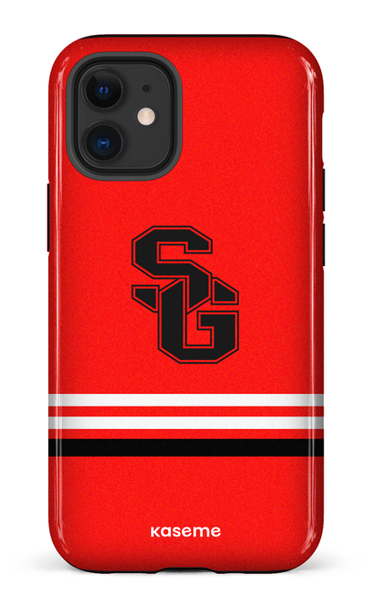 iPhone 12 Mini Tough Dragons PSG Rouge -