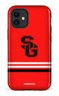 iPhone 12 Mini Tough Dragons PSG Rouge -