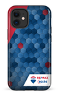 iPhone 12 Mini Tough Exagones texturés -