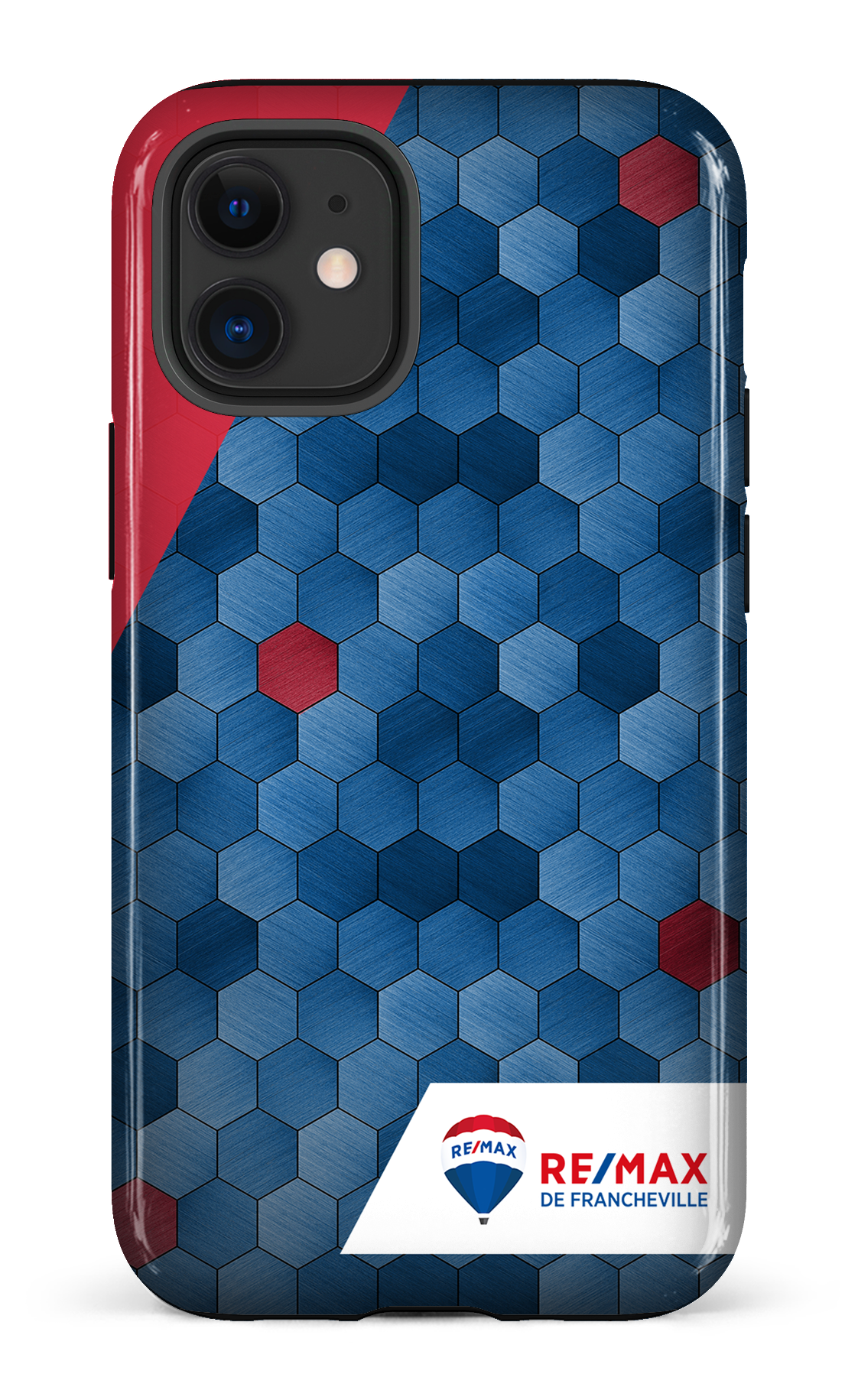 iPhone 12 Mini Tough Exagones texturés de Francheville -