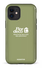 iPhone 12 Mini Tough Flordeco logo Sauge -
