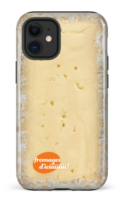 iPhone 12 Mini Tough Fromage Brie Logo -