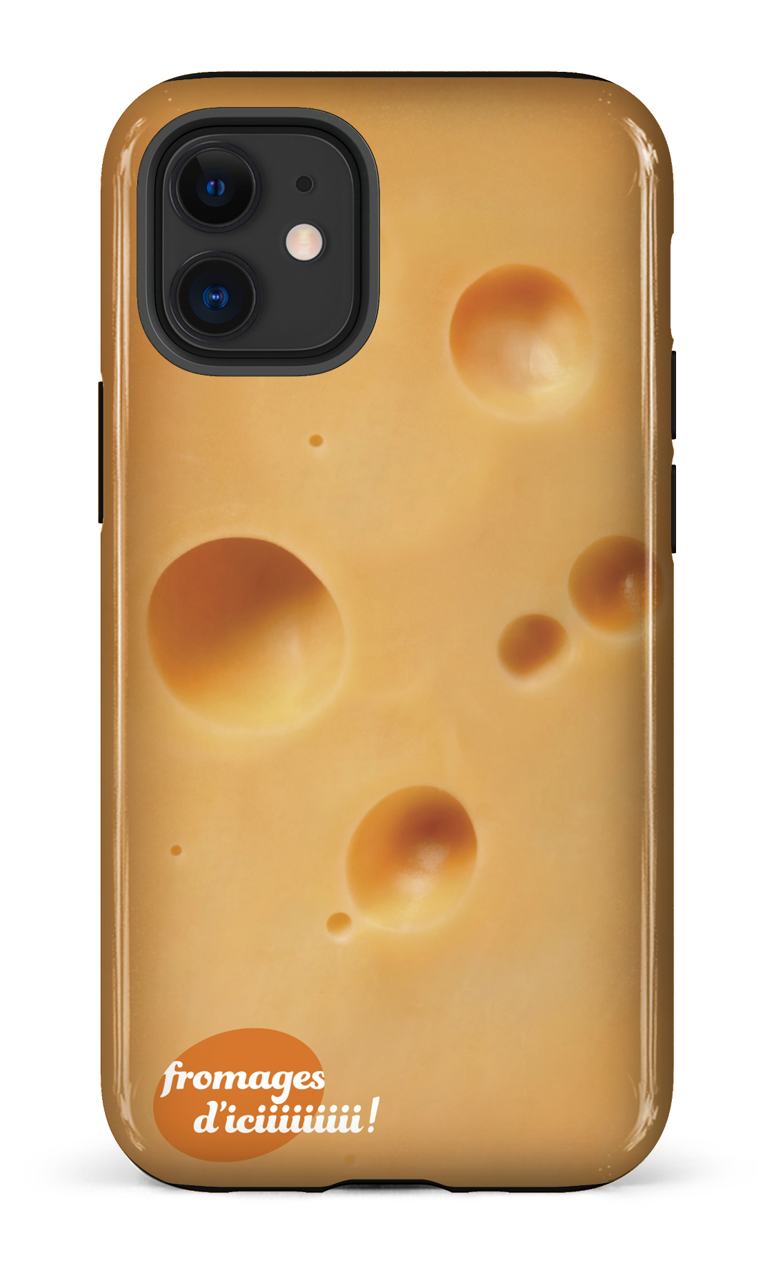 iPhone 12 Mini Tough Fromage Suisse Logo -