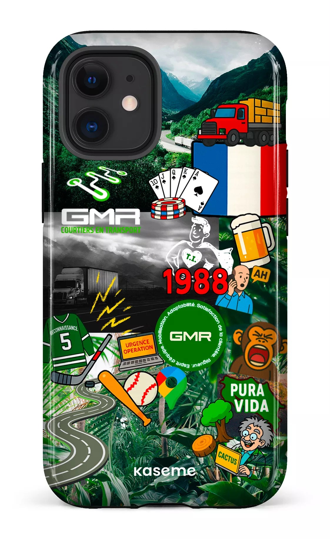 iPhone 12 Mini Tough GMR Collage -