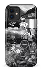 iPhone 12 Mini Tough GMR Collage Noir et Blanc -