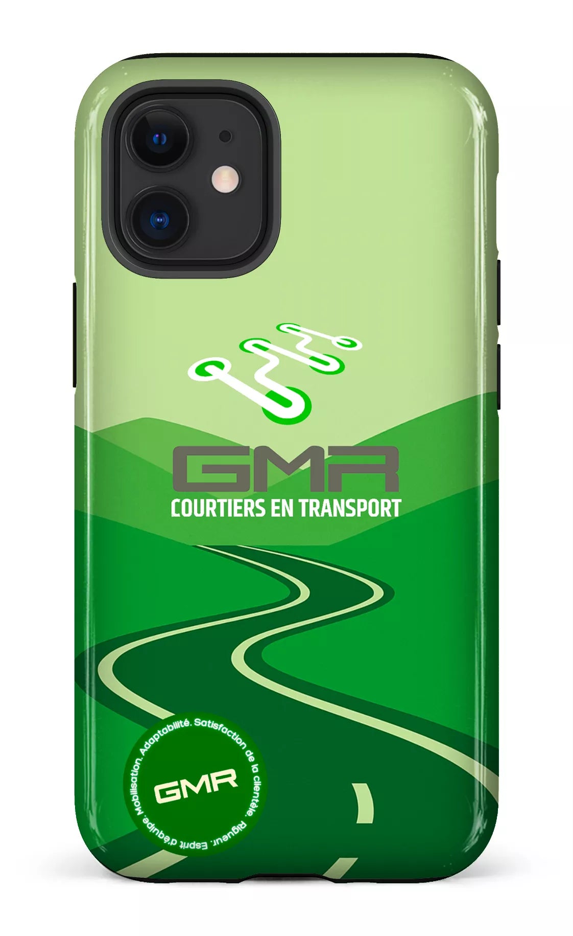 iPhone 12 Mini Tough GMR Route Vert -