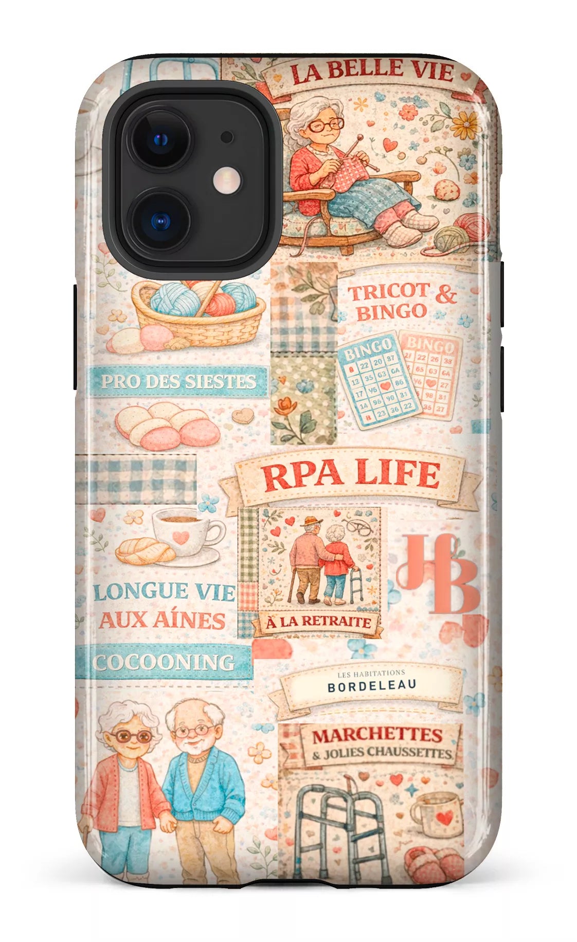 iPhone 12 Mini Tough HB Courtepointe -