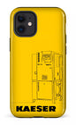 iPhone 12 Mini Tough Kaeser - The Golden Blueprint -