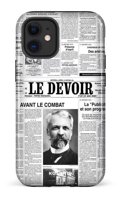 iPhone 12 Mini Tough Le Devoir — Premier édito -