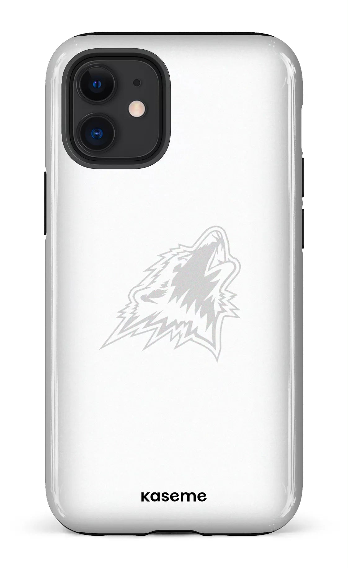 iPhone 12 Mini Tough Les Huskies Blanc -