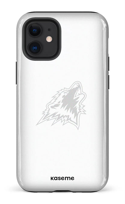iPhone 12 Mini Tough Les Huskies Blanc -
