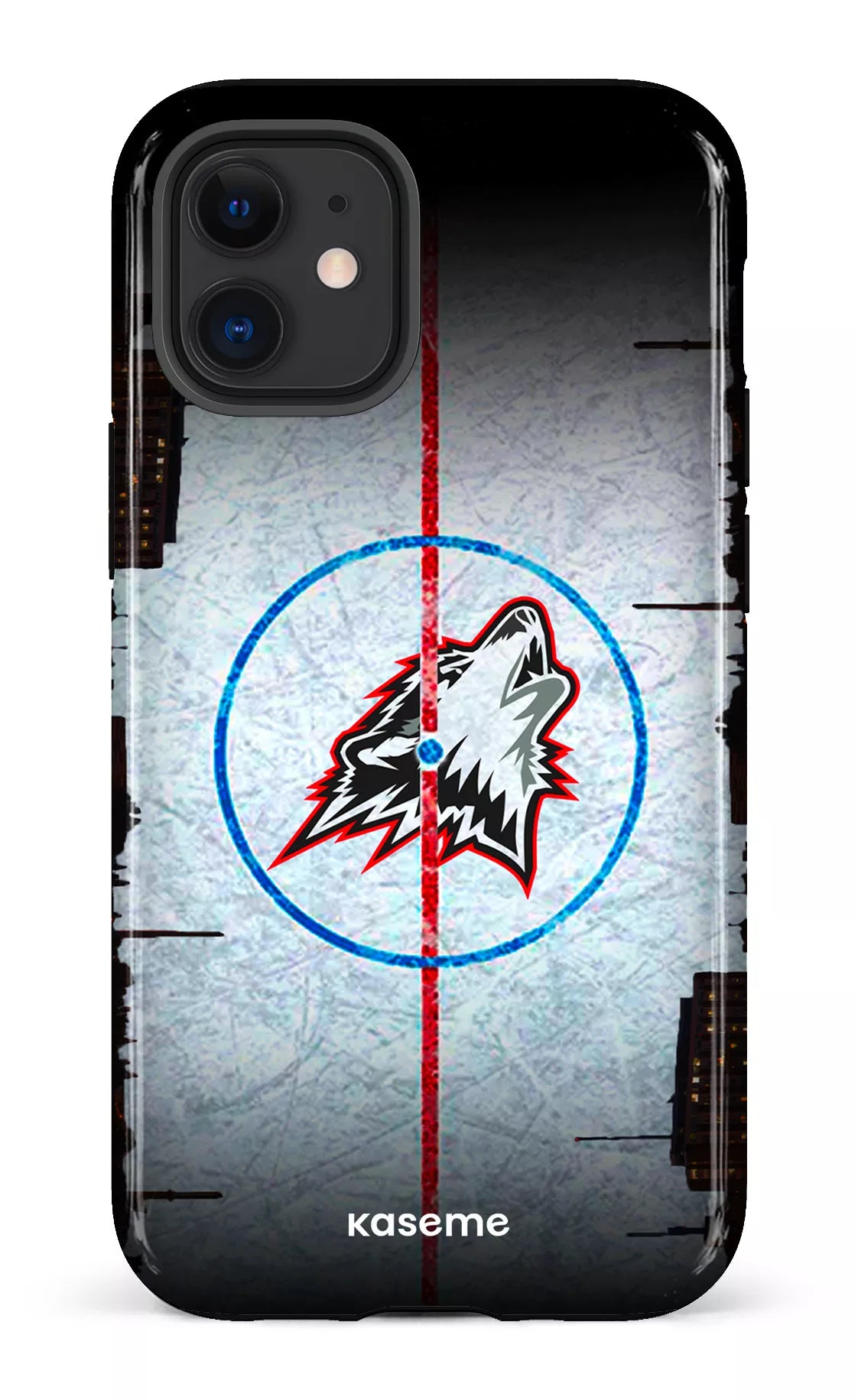 iPhone 12 Mini Tough Les Huskies Patinoire -