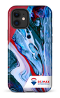 iPhone 12 Mini Tough Peinture marbrée claire de Francheville -