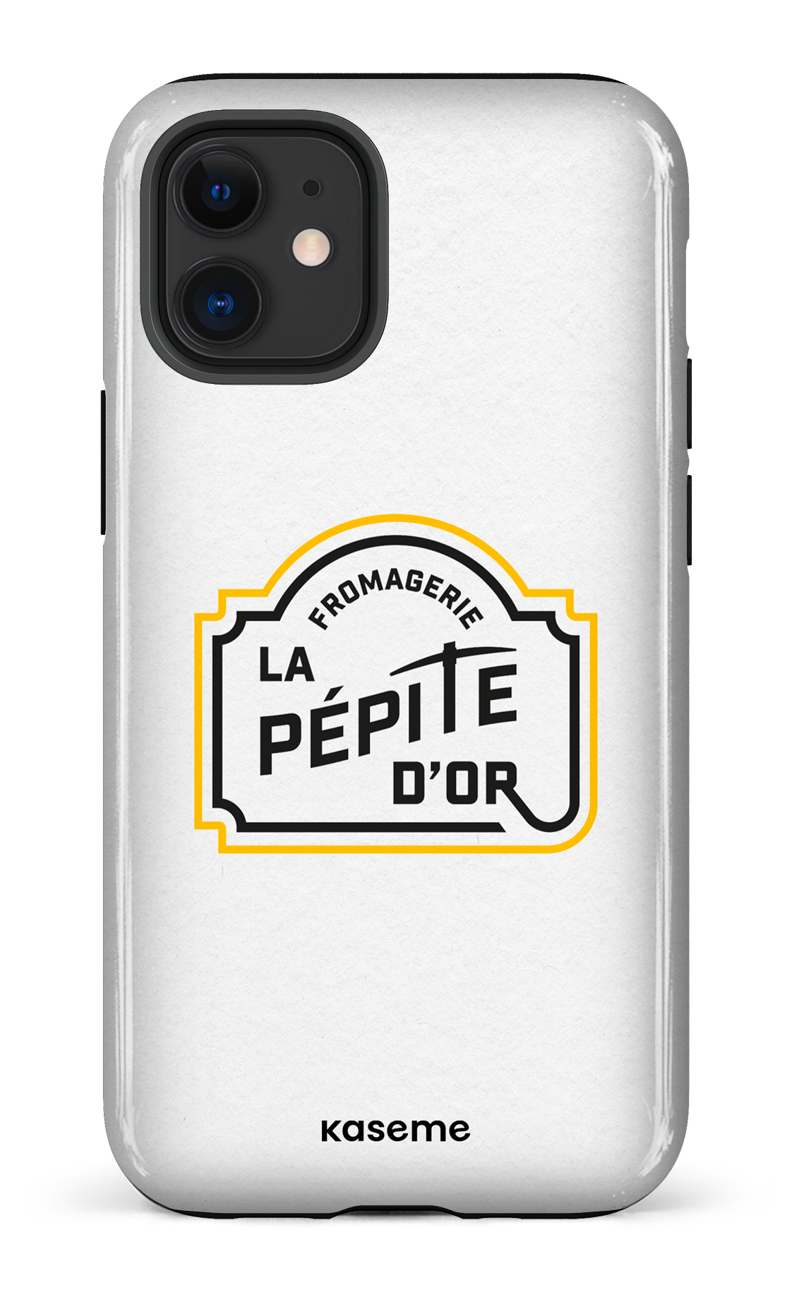 iPhone 12 Mini Tough Pépite Blanc -