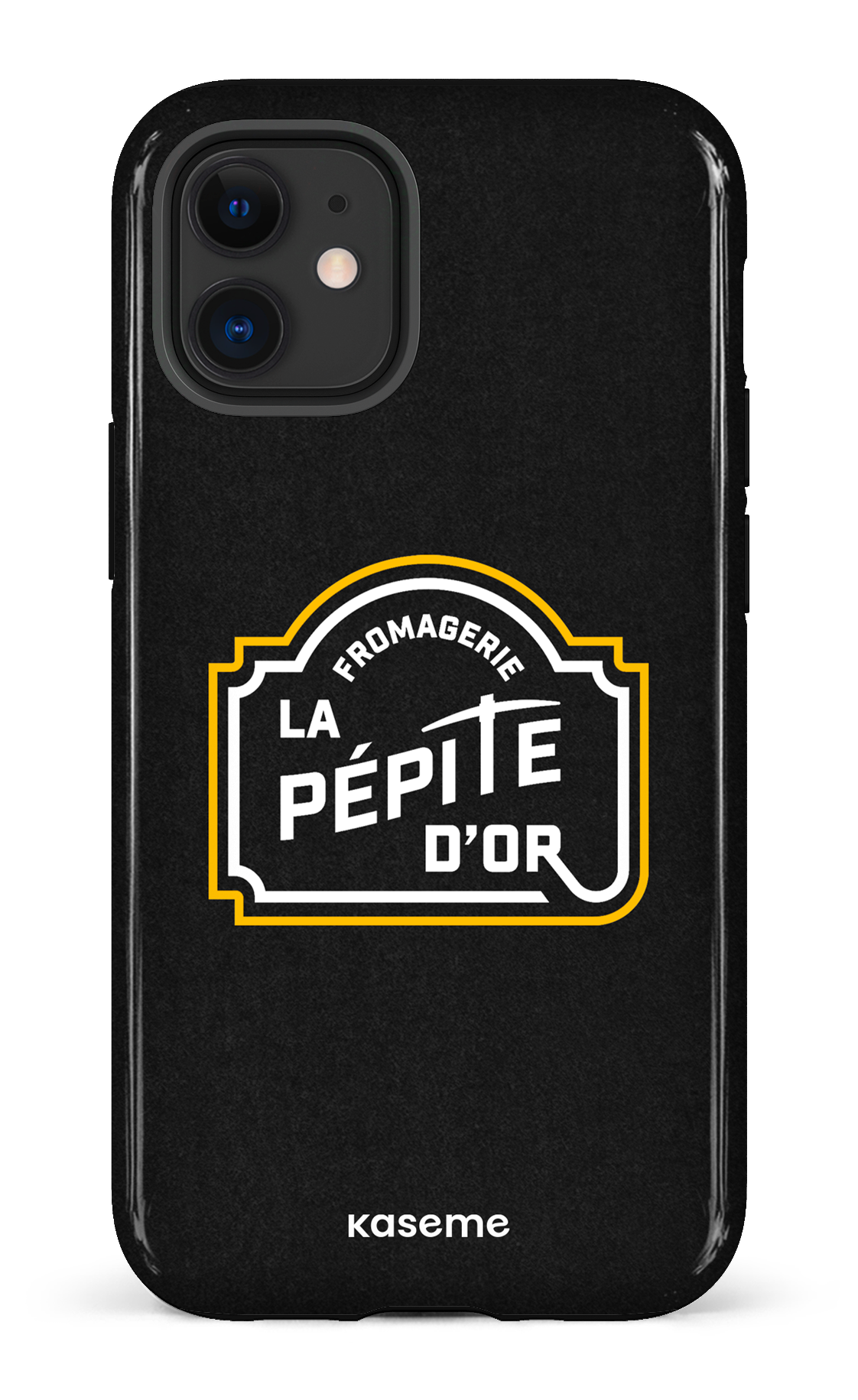 iPhone 12 Mini Tough Pépite Noir -