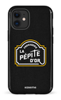 iPhone 12 Mini Tough Pépite Noir -