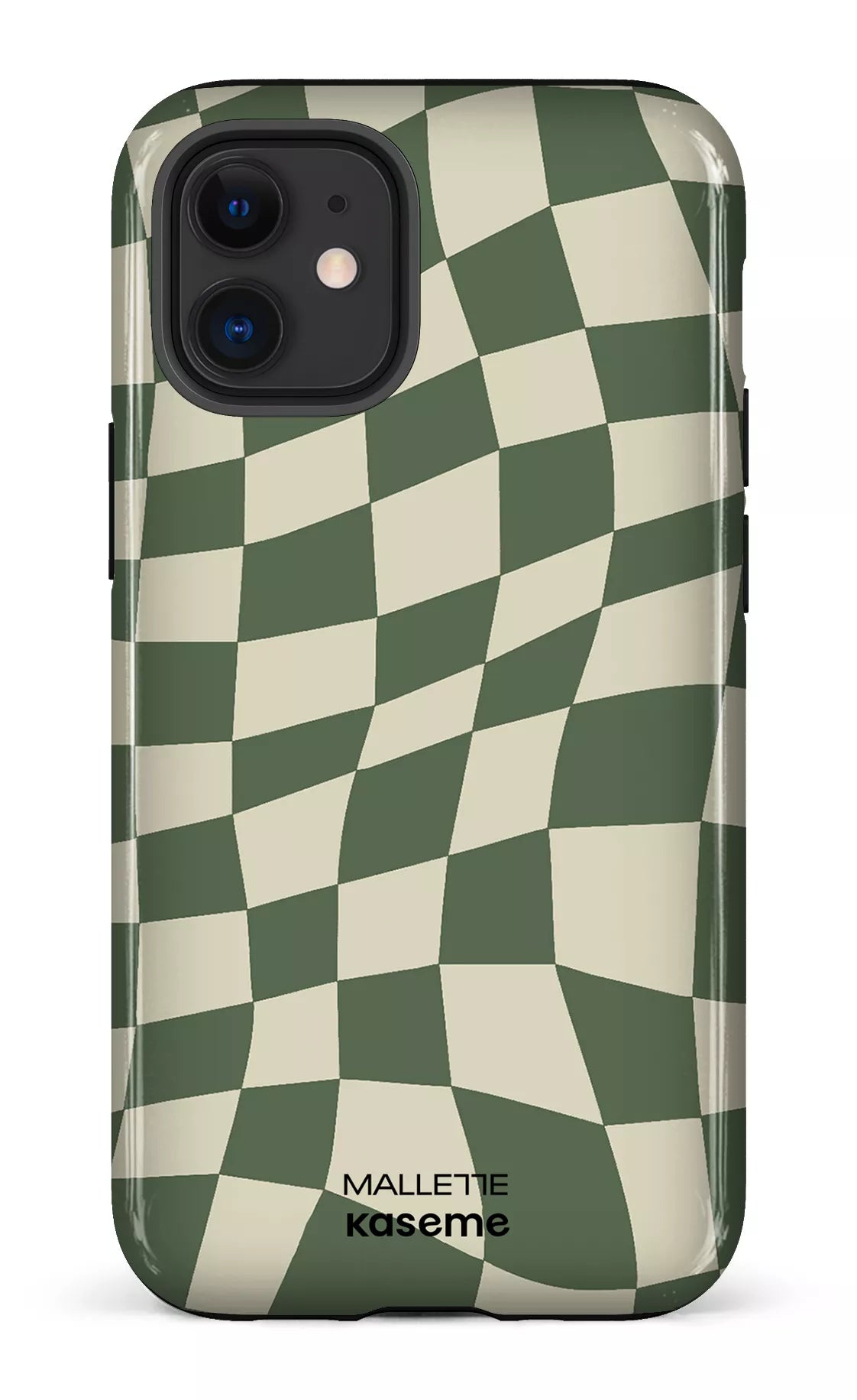 iPhone 12 Mini Tough Phoenix Vert x Mallette -
