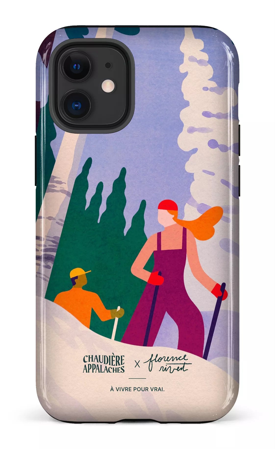 iPhone 12 Mini Tough Randonnée hivernale par TCA -