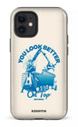 iPhone 12 Mini Tough Rotobec Beige -